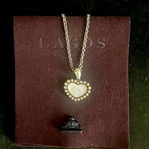 ❌ SOLD ❌ LAGOS MAYA Mother of Pearl Heart Necklace
